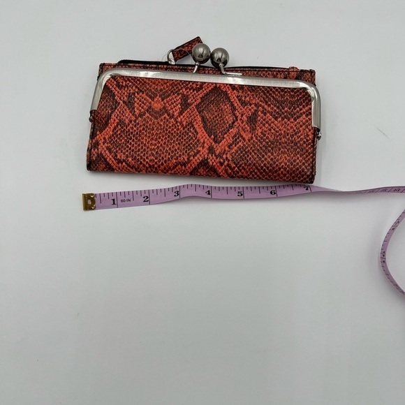 Mundi Orange and Black Animal Print Wallet - Picture 10 of 10